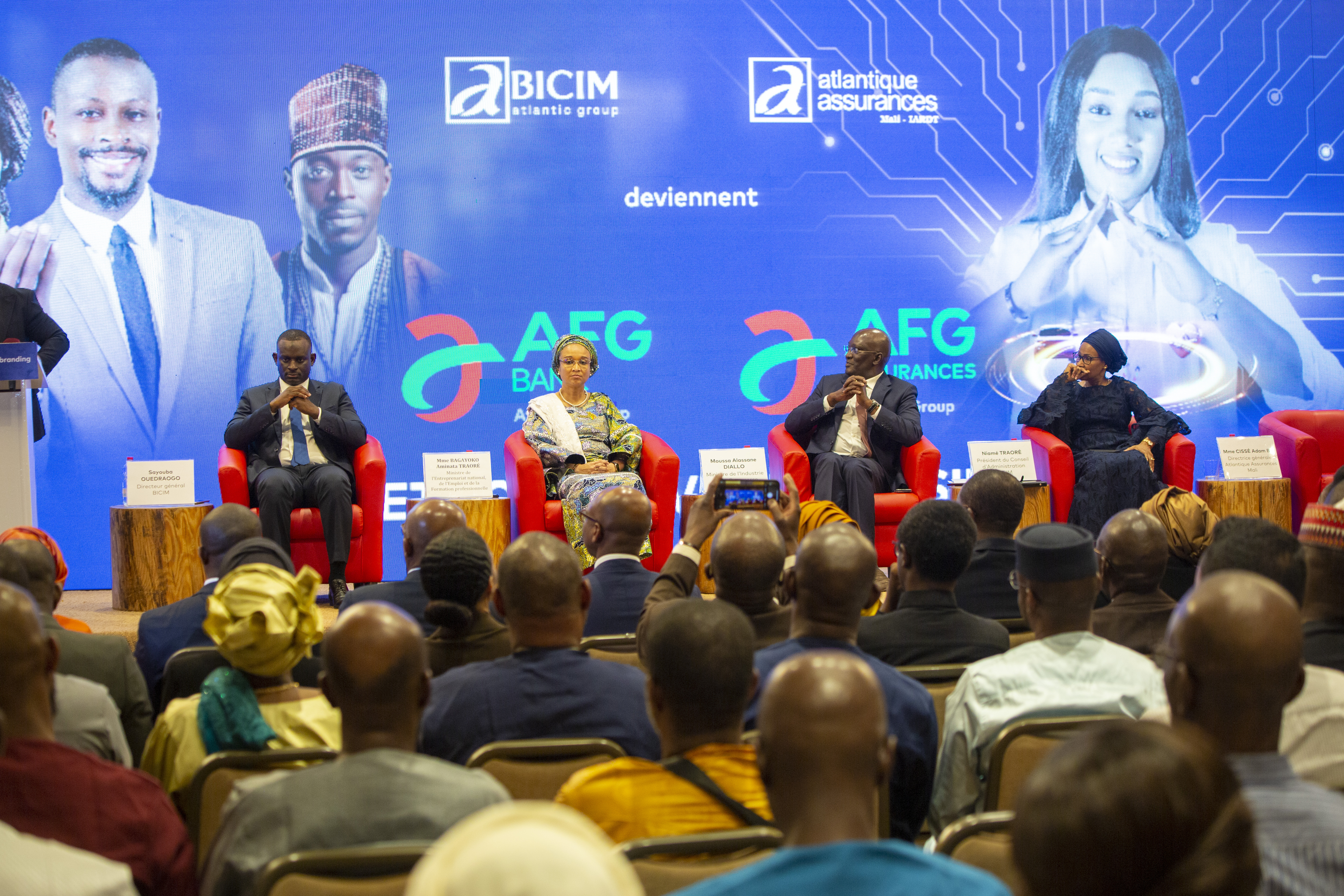 BICIM et Atlantique Assurances Mali deviennent respectivement : AFG BANK et AFG ASSURANCES 